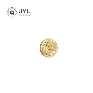 Quality Thickness 0.5mm-3mm Metal Sticker Labels Round Small Ultralight Antiaging wholesale