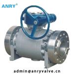 Industrial API Valves Class 150~1500 A105+ENP Ball Trunnion Mounted Valve