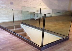 Quality Customized Frameless Glass Deck Railing Systems Stainless Steel Railing For Balcony wholesale