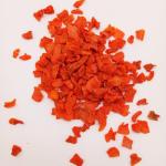 200% Vitamin A Dried Carrot Chips Dehydrated Carrot Flakes 3*3MM