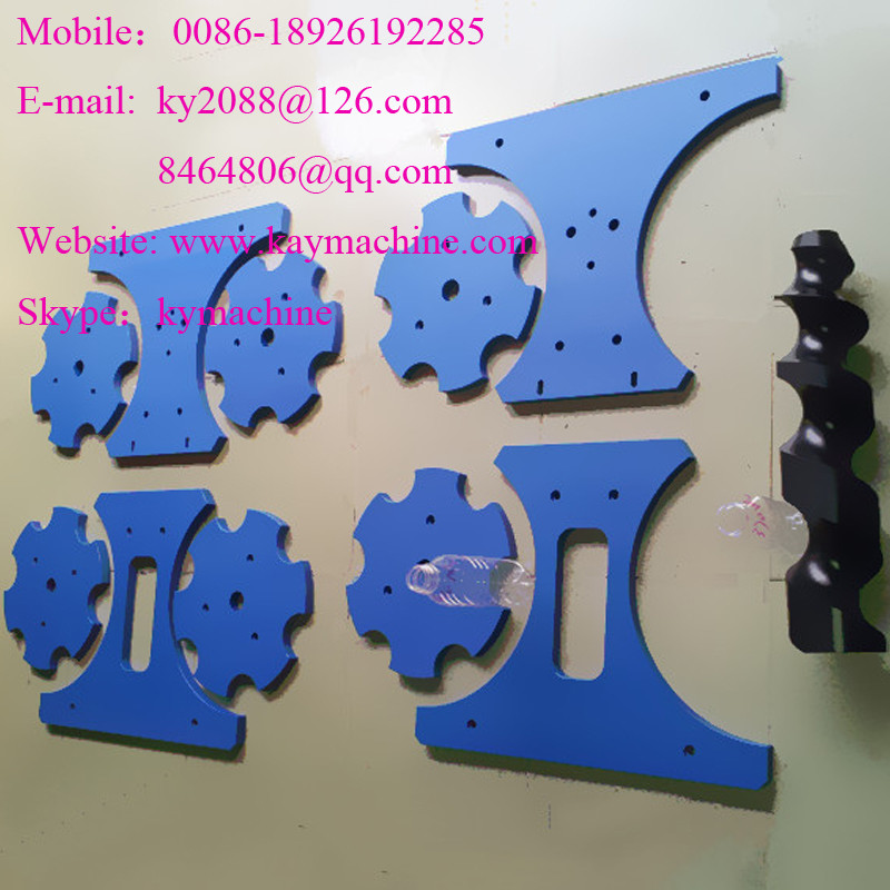 plastic screw to separate the bottle can or container MC nylon/UPE/UHMWPE screw