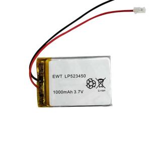Quality Powerful Lithium Polymer Battery 3.7v 1000mah 402035 Battery CE wholesale