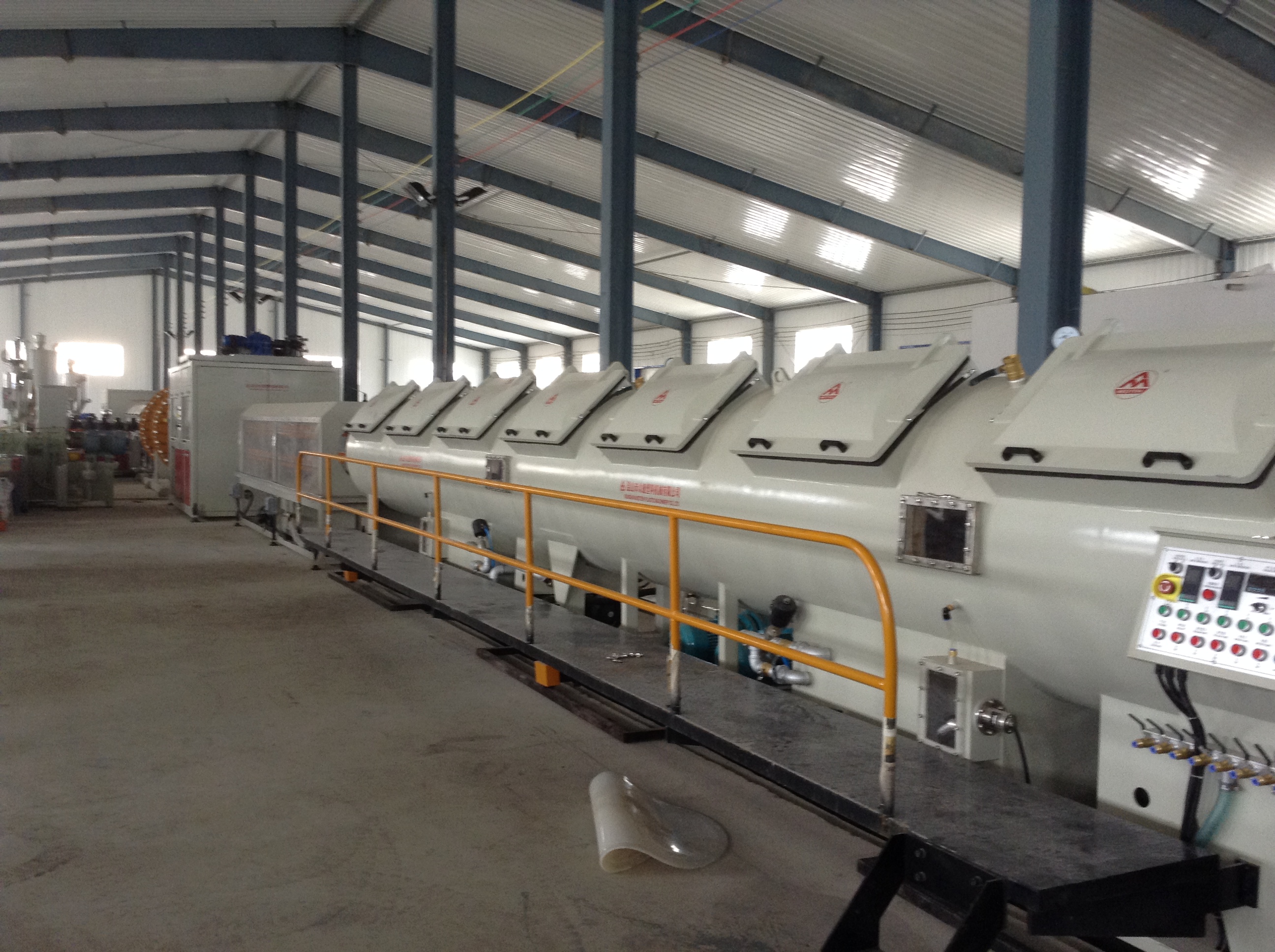 50-160HDPE Steel Wire Reinforced Pipe Extrusion Line for High Pressure Applications