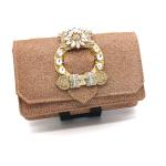 Inlaid Diamond Artificial Leather Handbags , Women Evening Clutch 19×12×5cm