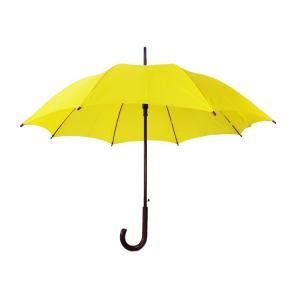 Quality Wooden Handle Auto Open Windproof Straight Umbrella With Fiberglass Shaft wholesale