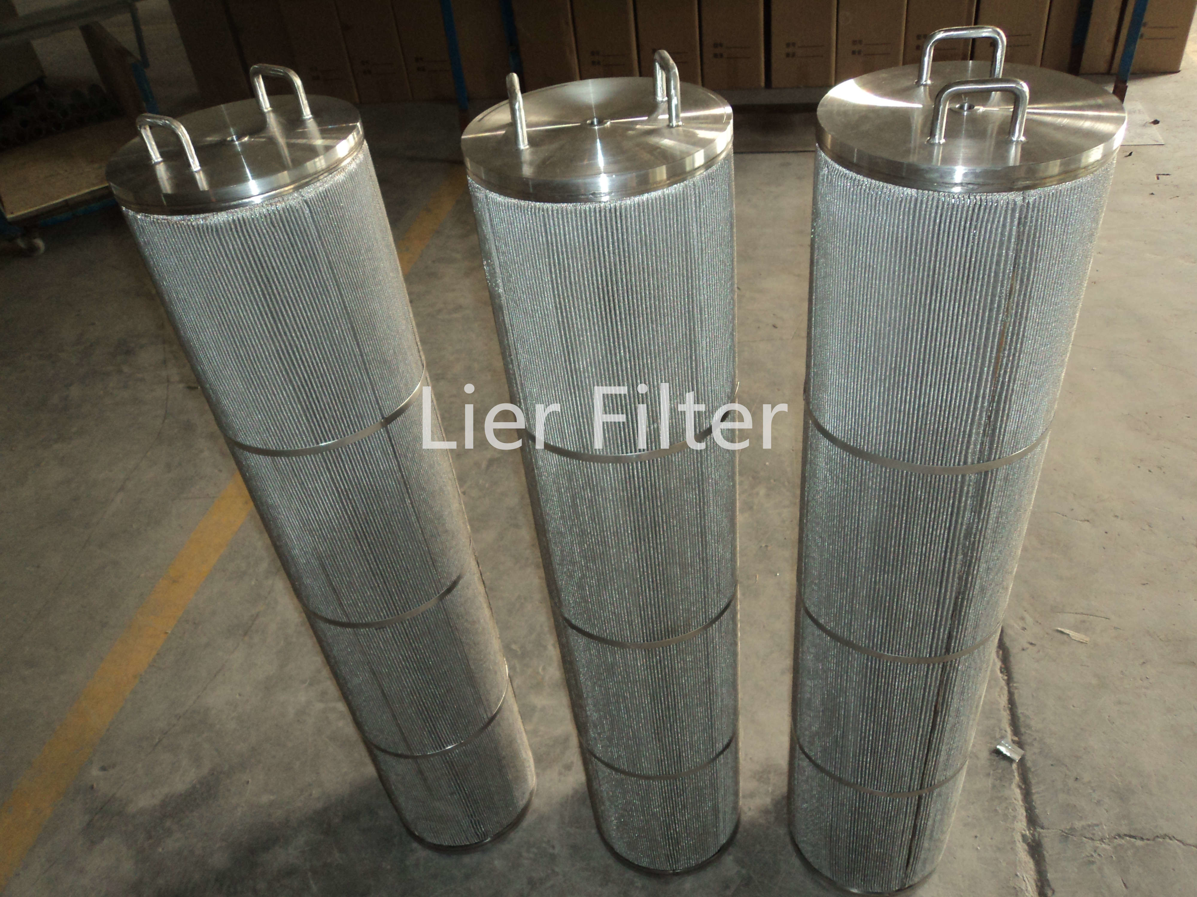 High Porosity Reusable Pleated Filter Element Cartridge