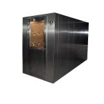 1.1KW 220V Clean Air In Shower Full Stainless Steel Double Automatic Door Air