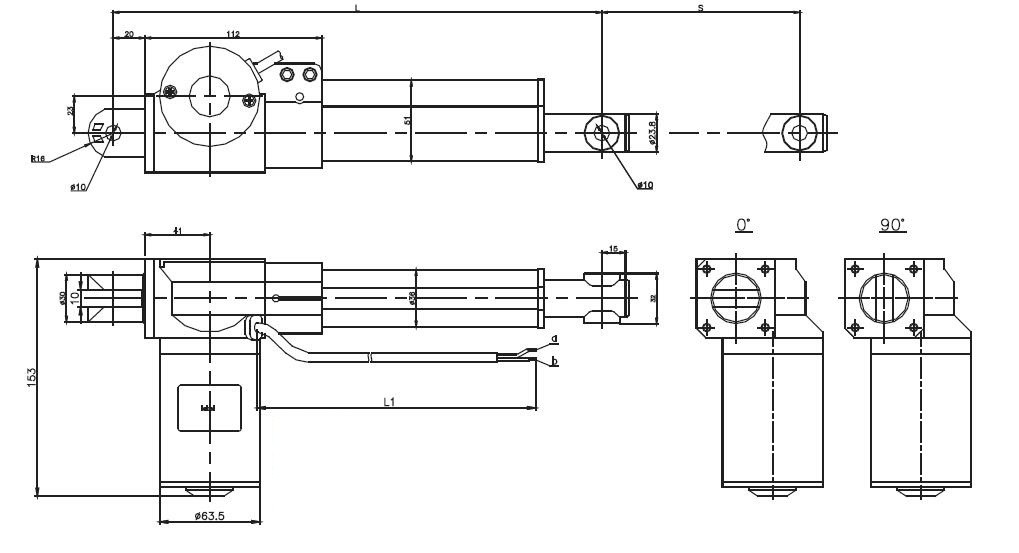 24volt waterproof linear actuator with limit switches with 700mm stroke, OEM high force linear actuator