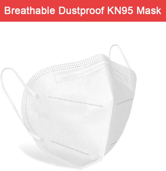FDA Approved CE EN 149 Standard FFP2 PM 2.5 Disposable 3d Folding Kn 95 Kn95