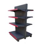 Display rack light duty display rack gondola pharmacy shelf