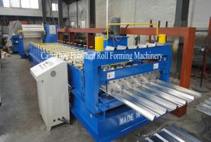 Quality 3 Phase Trapezoid Roofing Sheet Roll Forming Machine For 1200mm wholesale