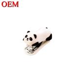 Plastic Duck Cartoon Shape Office Stapler OEM Plastic Animal Toy School Stapler
