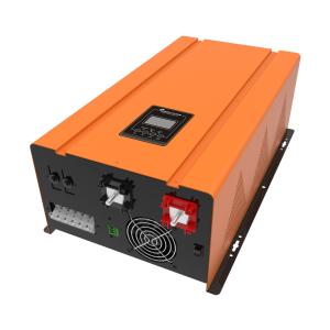 Quality 50hz / 60hz Solar Panel Inverter For Home , Yellow Pure Sine Wave Inverter wholesale