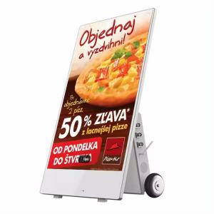 Quality 1920x1080 Movable Advertising Display LCD High Brightness Monitor wholesale