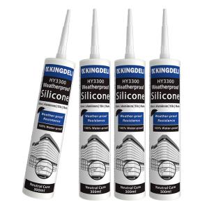 Quality Neutral Clear GP Silicon Glue RTV Silicone Sealant For Roofing wholesale