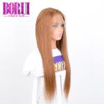 Brazilian Lace Front Wig Pre Plucked #30 Straight Wave human hair 250% Density