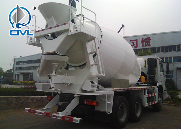 380HP Cement Concrete Mixer Trucks Sinotruck HOWO 6x4 Mixer truck Concrete Mixing Equipment