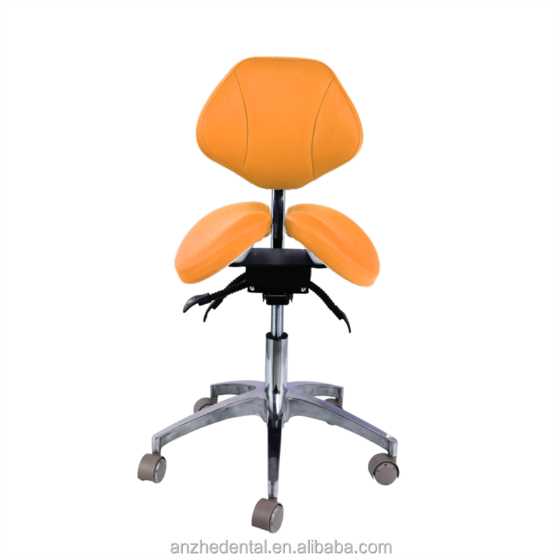 Hospital Furniture Dentist Stool Dental Saddle Seat 360 Degree Rotation Dentist Chair