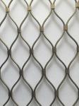 SS 304 / 316 Golden Stair Rail Safety Mesh Perfect Anti - Rust Property