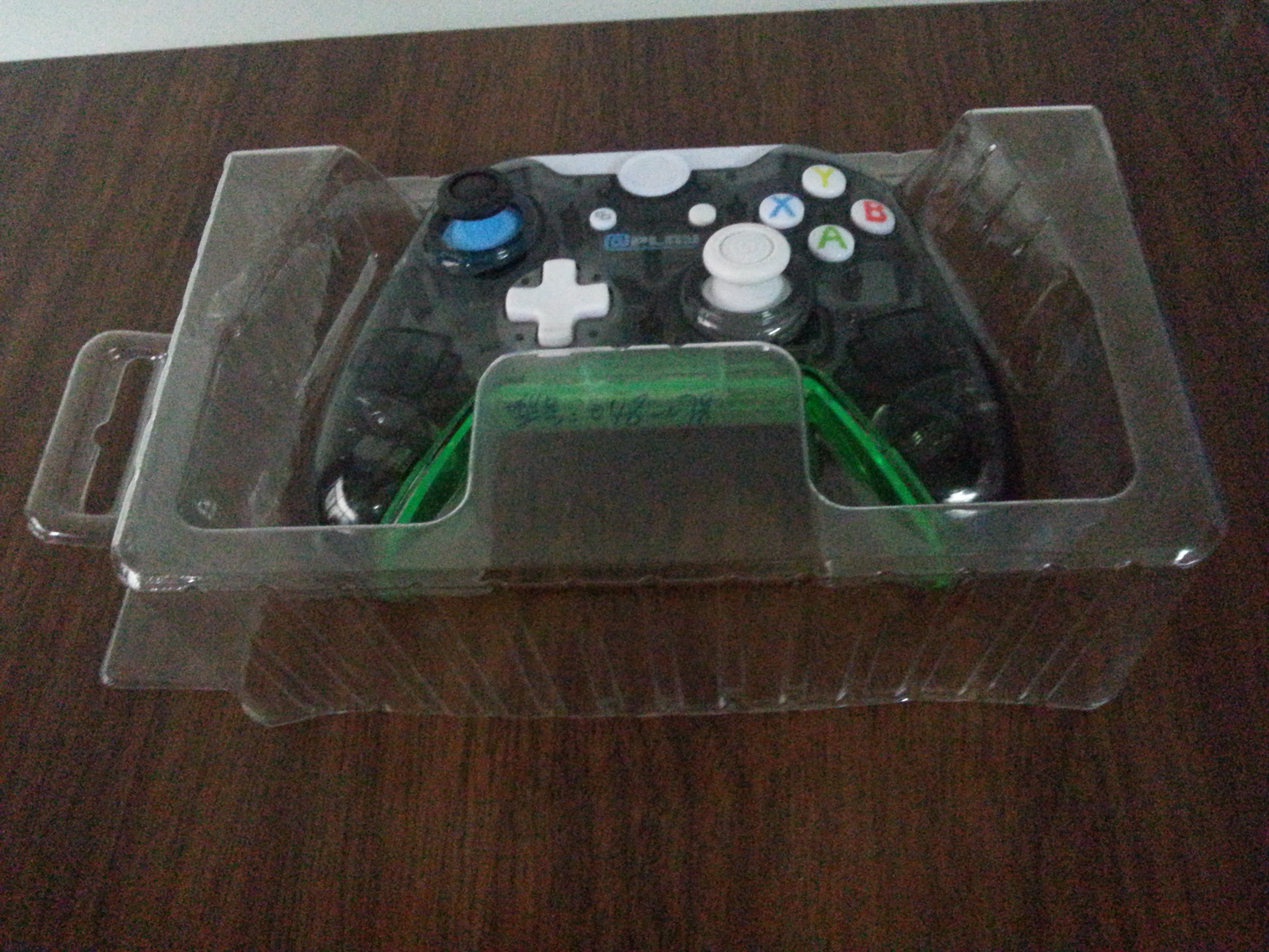 clear PVC blister inner tray for remote controller