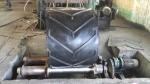 Black Industrial Rubber Conveyor Belt Flat Pattern Surface Wear Resistant