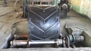 Quality Black Industrial Rubber Conveyor Belt Flat Pattern Surface Wear Resistant wholesale