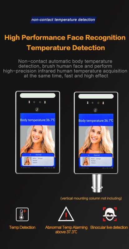 XP2020 Face Recognition Temperature Thermometer