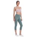 Lightweight 100pcs Women Tight Yoga Pants 4 Way Stretch Yoga Pants Comfortable
