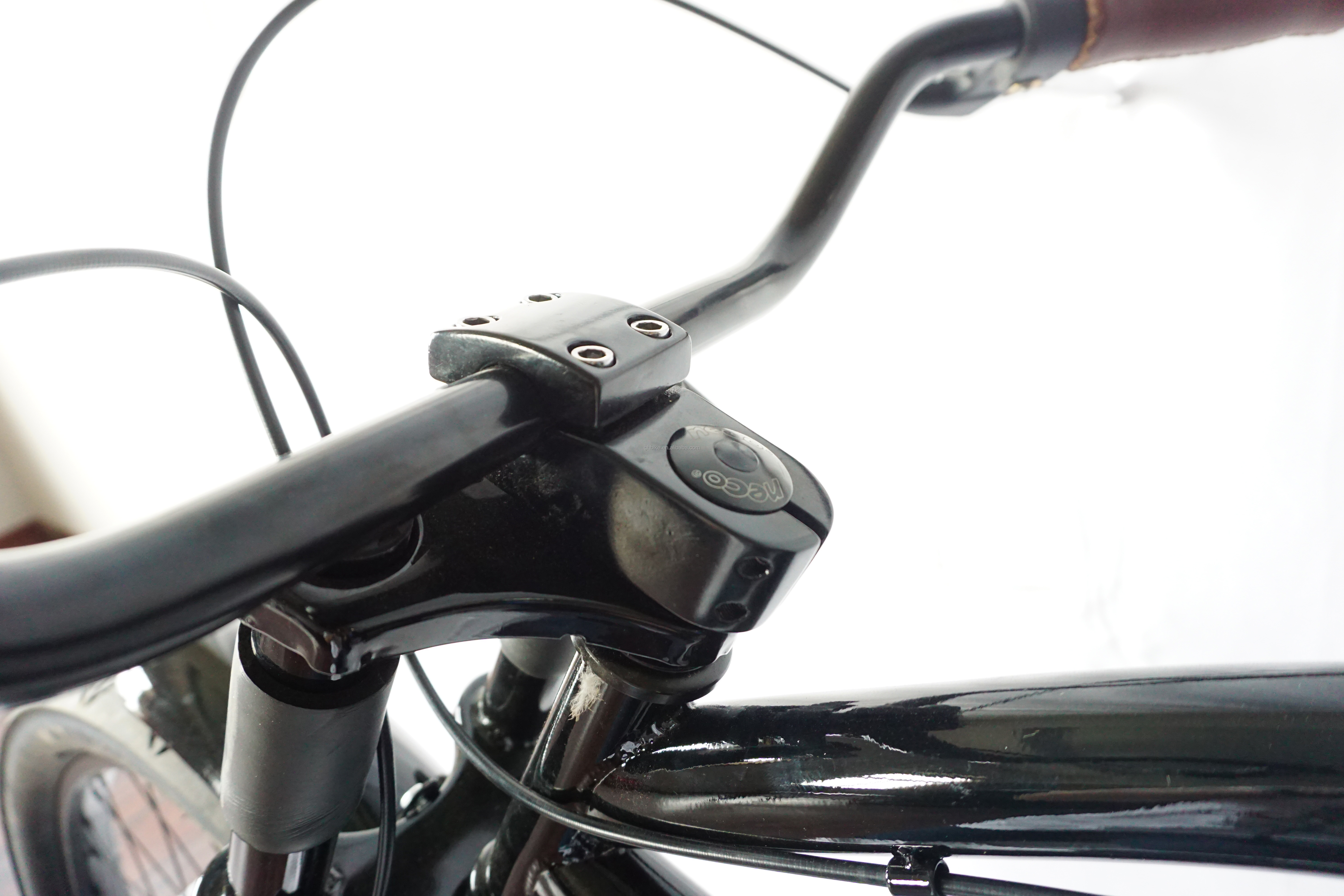 40AH Battery Long Range Electric Chopper Bicycle with 48V Power Supply and Dual Battery