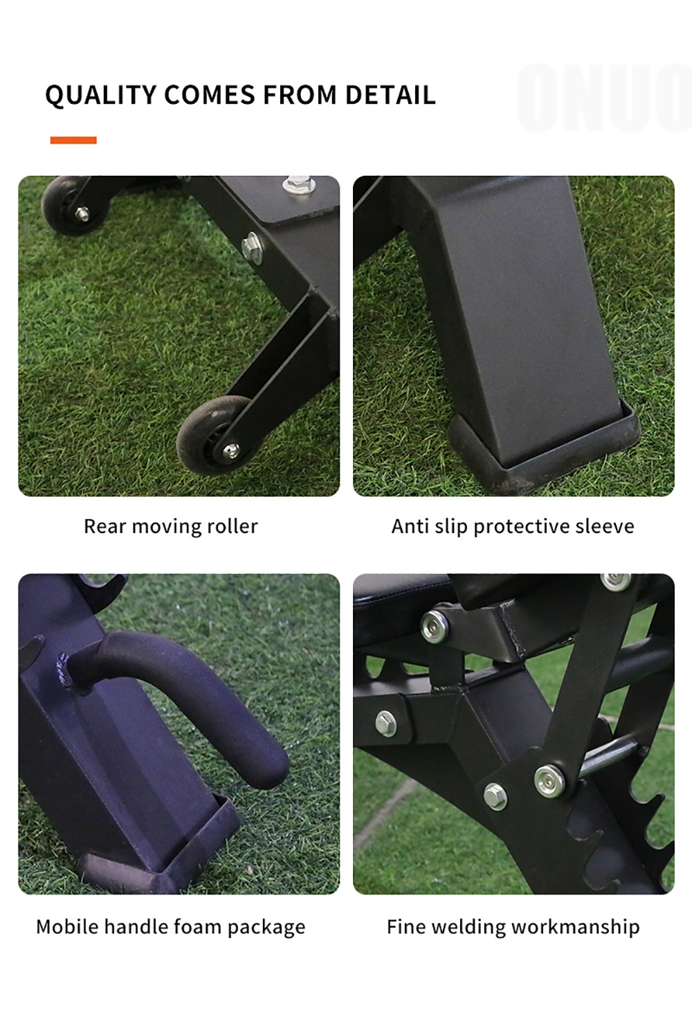 Adjustable Bench Space Save for Home Gym and Commercial Gym Bench