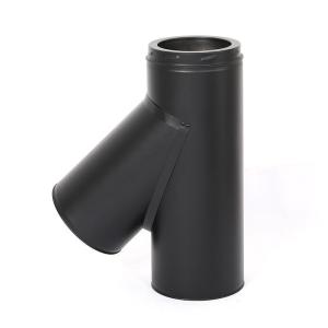 Quality Powder Coating Single Wall Telescoping Stove Pipe Durable For Wood Heater wholesale