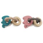 EN71 Silicone Wood Teether For Child