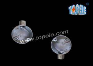 Quality BS4568 Casting Malleable Iron Pipe Fittings/ 25mm Galvanized Terminal One-Way Box / Conduit Box wholesale