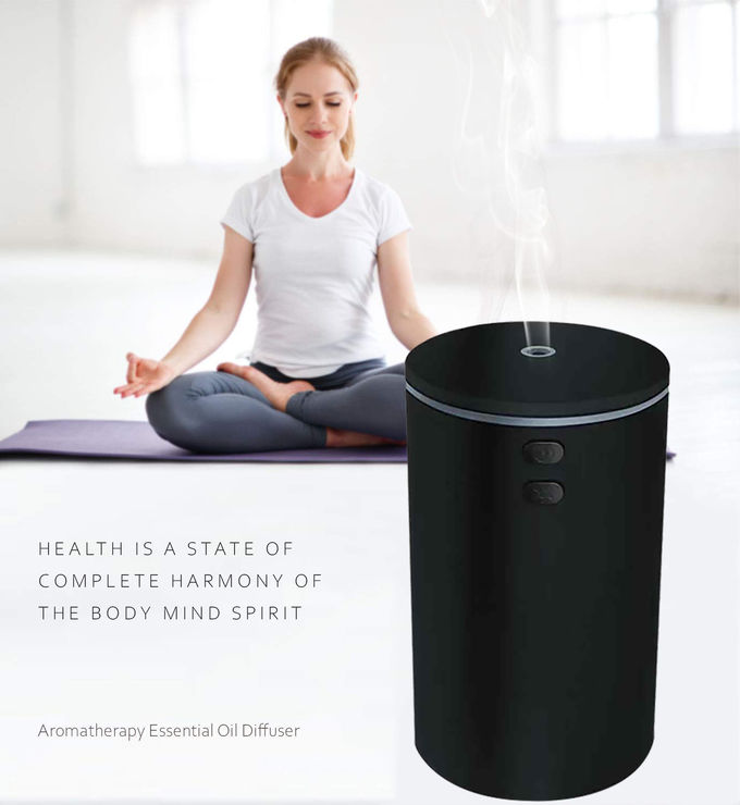 Mini 100ML USB Wood Grain Aromatherapy Diffuser Waterless Auto Shut-off Cool Mist Humidifier For Car