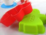 Odorless Silicone Kitchenware Products Chocolate Santa Molds For Homemade Cake