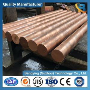 Quality 45-50% Elongation 99.9% Pure C11000 C101 Red Copper Round Rod Bar Dia 2-90mm Customization wholesale