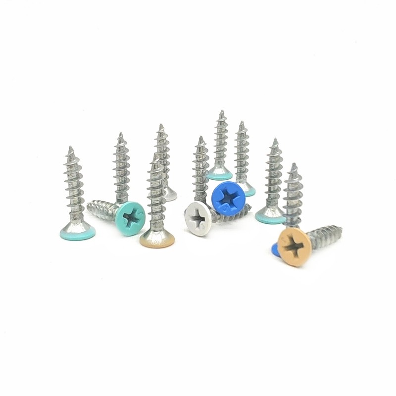 M20 Stainless Steel Cross Paint Self Tapping Screws Flat Head