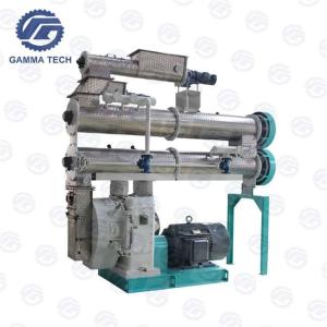 Quality 55KW 2 Roller 4mm 5mm Goat Livestock Feed Pellet Making Machine For Cattle Feed wholesale