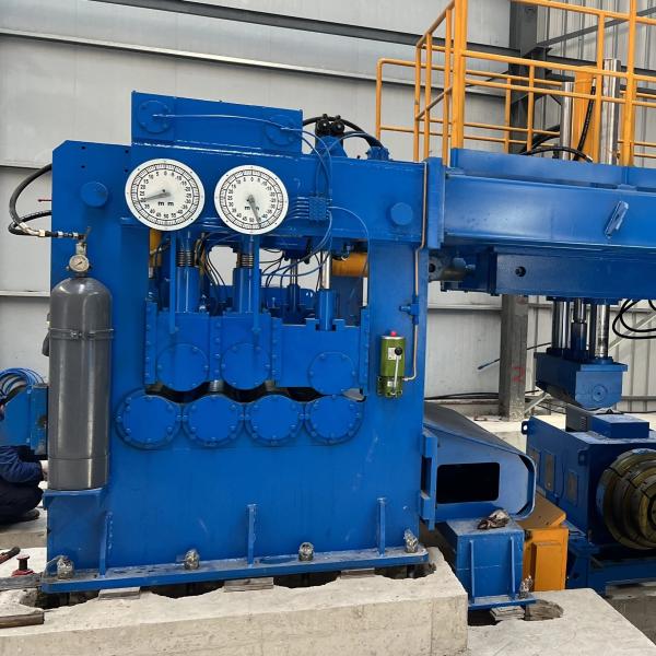 Energy Mining Flattening Machine for Steel Sheet Metal Straightening and Cross