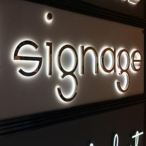 Quality 20-120mm Stainless Steel Logo Signs Channel Letters Backlit UL wholesale