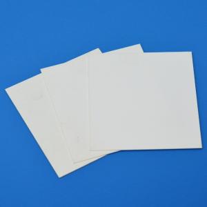 Quality Circuit Ceramic Substrate , Alumina Ceramic Plate Square Shaped Cost Effective wholesale