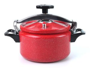 Quality Red Sanded Interior 3.6mm 11L Aluminium Pressure Cooker wholesale