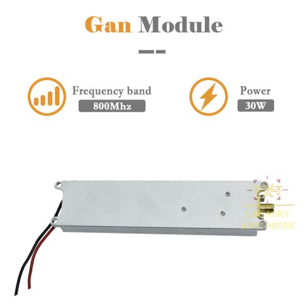 720-880MHz Frequency 45dBm Gain 30W GaN Anti-Module for Autel Fpv Ua Poland RF