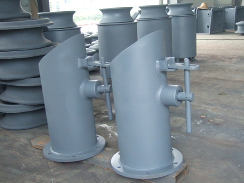 Panama Chock Marine Mooring Equipment 253kgs For AC Boat Bulwark Mounting