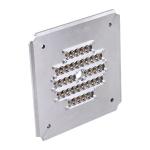 High Density Fiber Optic Polishing Jig , 36 Ports SC APC Connector Polishing
