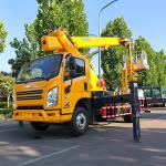 GKS28 high operation truck 28m high altitude aerial working platform truck for