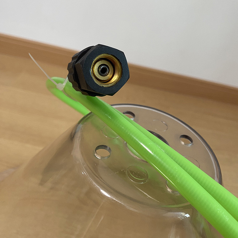 1.5m PE HDPE Flexible Conduit Flexible Duct Connection For Wire Feeding From Spool