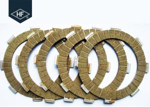 Quality 50Nm HONDA Motorcycle Clutch Plate CG200 Paper Based / Rubber Material wholesale