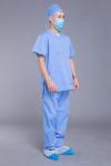 Reusable Anti Fray 65% Poly 35% Cotton Scrub Suits