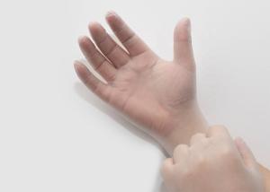 Quality Sterile Disposable PVC Gloves Protection From Unwanted Or Dangerous Substances wholesale
